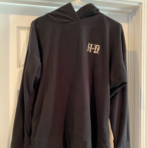 Harley-Davidson Tops - Used Harley Davidson Fleece Hooded Sweat Shirt